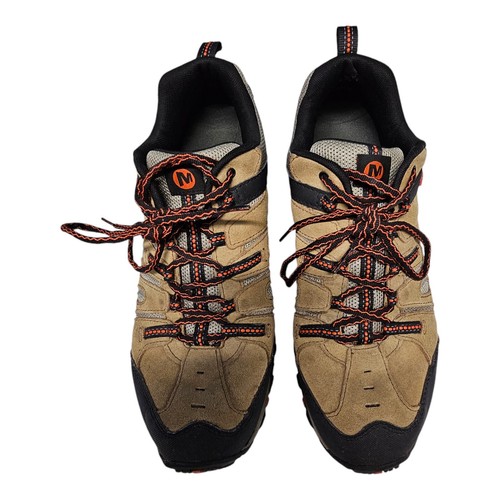 Merrell Men's Crosslander Vent Hiking Walking Shoes J362583C Sz US 12 Suede READ - Picture 2 of 12