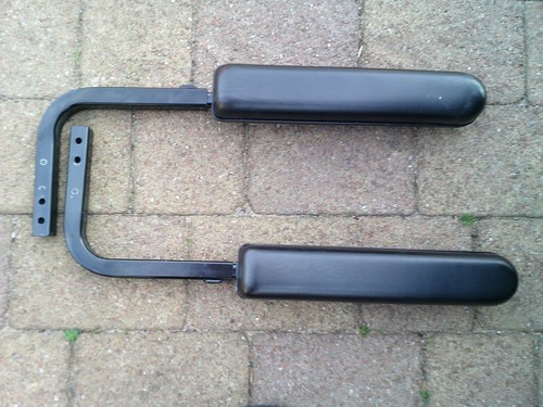 PRIDE GO CHAIR POWERCHAIR FOLD BACK ARMRESTS.