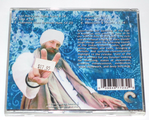 TURN OF THE AGE by MATA MANDIR SINGH CD 2009, INVINCIBLE RECORDINGS/CD BABY -VG - Picture 2 of 2