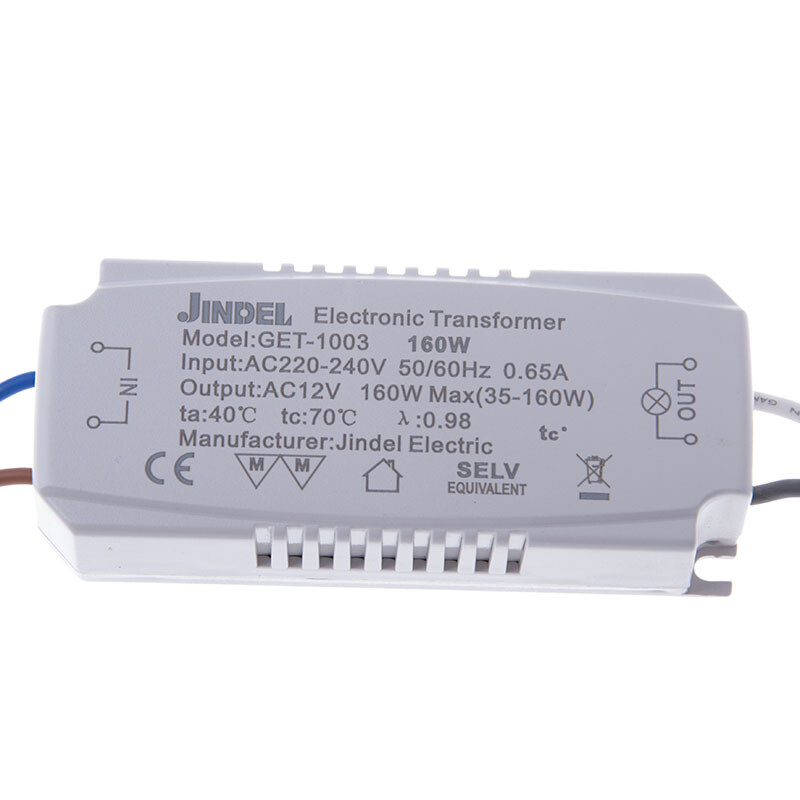 Трансформатор get-1003 160w. Трансформатор ас 220v 50/60hz. Jindel electronic transformer. Блок преобразователь 60w. Electronic transformer 105w get 1002.