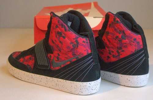 Nike NSW Sky Stepper – Black – Hyper Red -Dark Grey 2013 599277 001 NOS SZ 11.5 - Picture 6 of 10