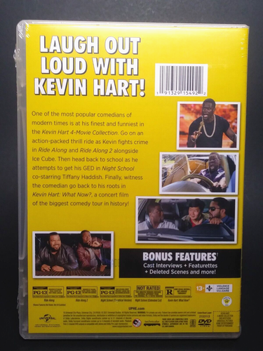 Kevin Hart 4-Movie Collection (Ride Along, Ride Along 2, Night School, What Now? - Picture 2 of 2