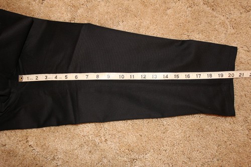 Dickies Girl's AH101 Stretch Fabric Black Uniform Pant Size 11 - 34" x 20" - Picture 7 of 9