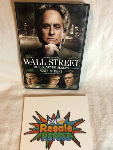 Wall Street Money Never Sleeps DVD WideSCreen