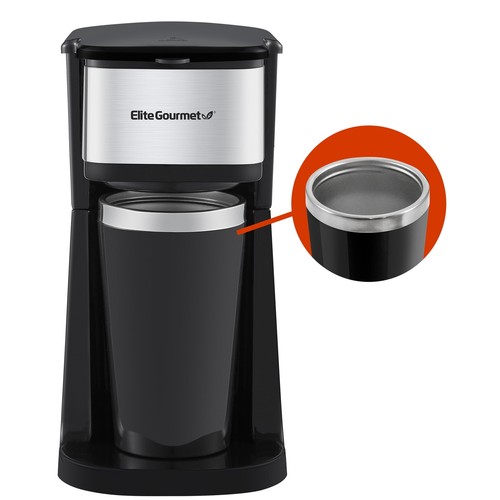NEW Black Personal Single Serve Coffee Maker