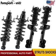 Set 4 Complete Front + Rear Shocks Struts Assembly For 2007-2011 Honda CRV CR-V