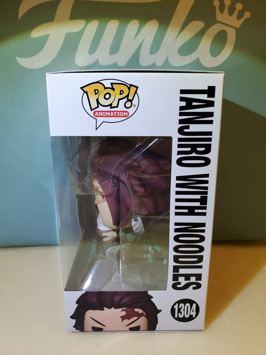 Tanjiro With Noodles #1304 - Demon Slayer Funko Pop! Animation – A1 Swag