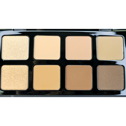 Il Makiage Eyeshadow Palette - Shade Addict | 8 Color Pan - NIB - Neutrals Brown - Picture 2 of 7