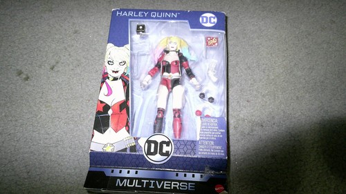 HARLEY QUINN DC MULTIVERSE MATTEL FIGURE NIB (READ) - Picture 1 of 2