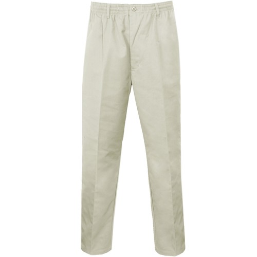 HERREN RUGBY HOSE ELASTISCHER BUND FREIZEIT SMART FIT BÜRO ARBEIT HOSE UNTERTEIL - Bild 14 von 16