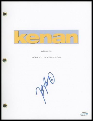 Kenan Thompson "Kenan" AUTOGRAPH Signed Full Complete Pilot Episode Script ACOA