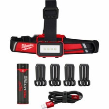 Milwaukee 2115-21 USB Rechargeable Low-Profile Headlamp