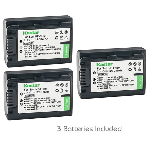 Kastar Battery FH50 for Sony NP-FH50, NP-FH40, NP-FH30, NP-FP50, NP-FP51 - Picture 6 of 7