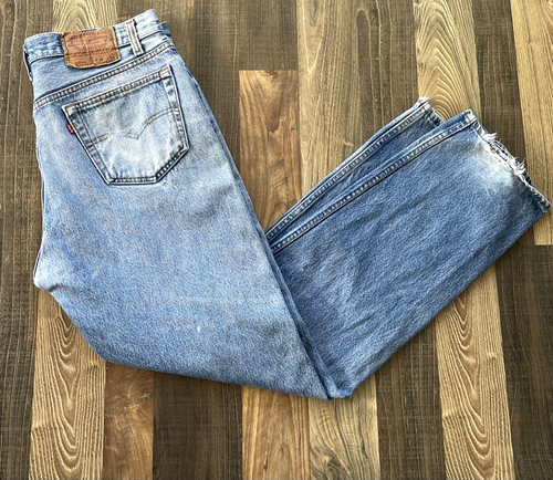 Levi's 501xx Made in USA Vintage Jeans (501-0000) distressed Size W34 L31 READ - Picture 23 of 23