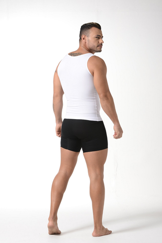 CAMISETA HOMBRE COMPRESIÓN MODELADOR CORPORAL ADELGAZANTE FAJAS COLOMBIANAS GEORDI 3301 - Imagen 10 de 18