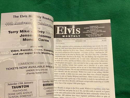 ELVIS MONTHLY MAGS - 26th Year to 41st Year - (((((((((((£1 ONLY)))))))))) - Picture 379 of 383