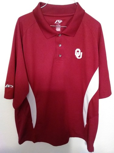 University Of Oklahoma Sooners Red Polo Shirt Mens XL Football NCAA-NWOT - Picture 2 of 4