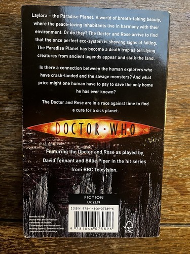 Doctor Who: The Price of Paradise by Colin Brake (Paperback 2006) - Picture 2 of 2