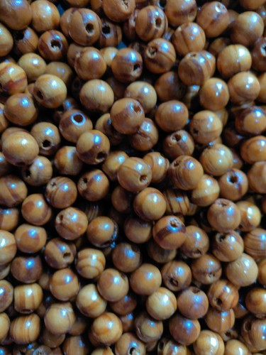 500 BURLY WOOD ROUND 10MM BEADS SPACERS - Picture 6 of 12