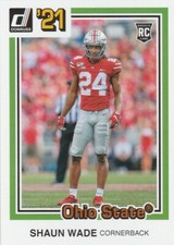 2021 Panini Chronicles Shaun Wade RC #29 Ravens Orange Parallel
