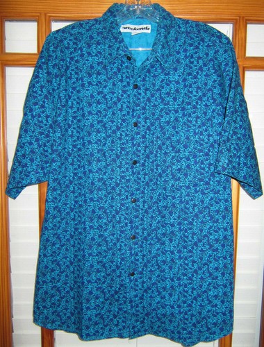 Camisa vintage años 90 para hombre grande con botones fines de semana radicales