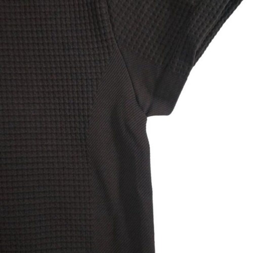 Women's All In Motion Exercise Crop Top T-Shirt Black Size L - Picture 3 of 3