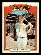 1972 Topps Baseball #780 Dick Green NM *d12