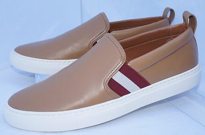 New Bally Men's Shoes Herald Snickers Size 8 Tennis Loafers