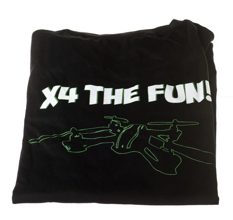 Value Pack Hubsan H107C - A40 Set Ricambi + Maglietta Per H107C Nero/Rosso - Imagen 2 de 3