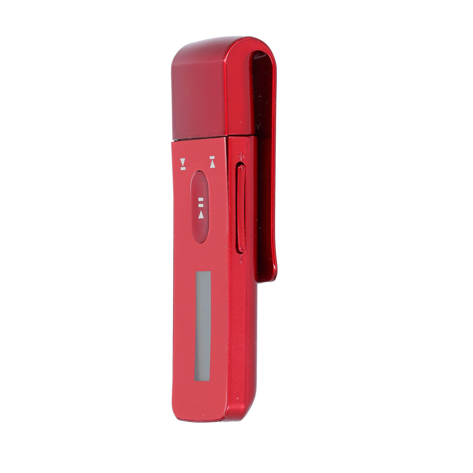 (red)Clip Music Player Digital Clip MP3 Player For Running For Walking