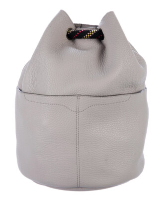 Rebecca Minkoff Climbing Rope Leather Backpack NWT Gray Grey  display picture 2