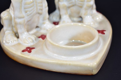 YANKEE CANDLE BONEY BUNCH BONESY COUPLE  TEALIGHT CANDLEHOLDER #1724758 - Picture 3 of 6