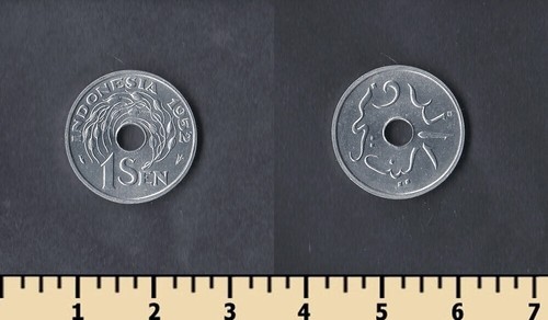 Indonesia 1 sen 1952