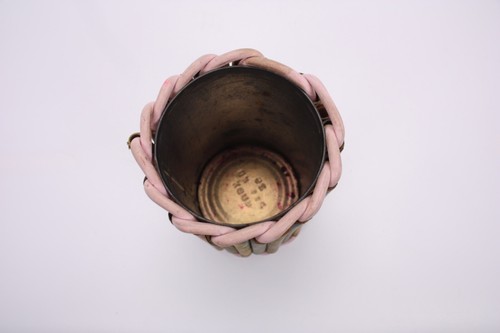 Antiker Vintage Bleistiftbecher Handarbeit Kunst - Bild 4 von 12