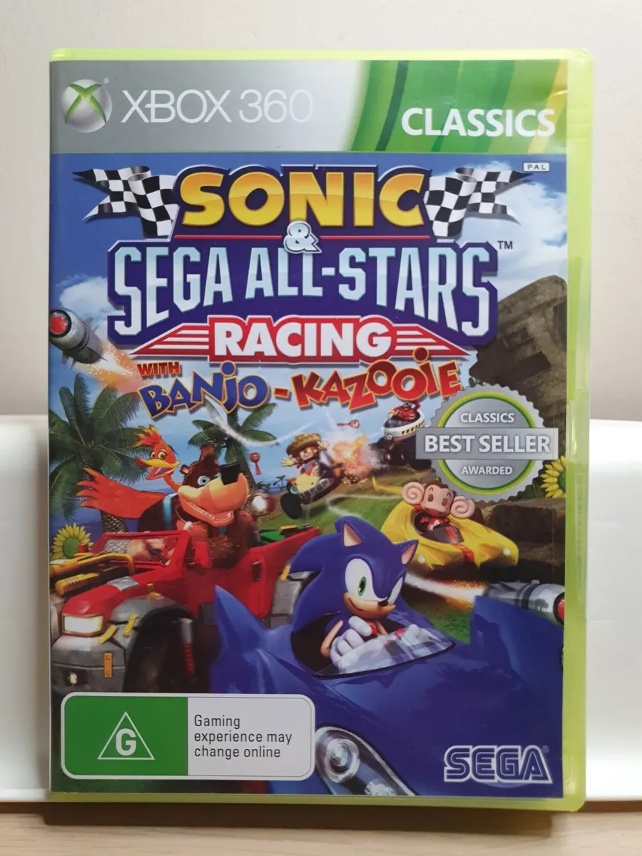 Sonic & SEGA All-Stars Racing Xbox 360 Game