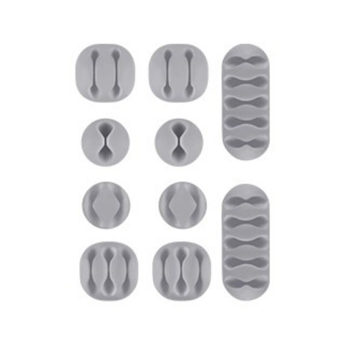 Deskstop Cable Holder Clips, 10-Pack Cable Management Cord Organiser Clips - 第 11/11 張圖片