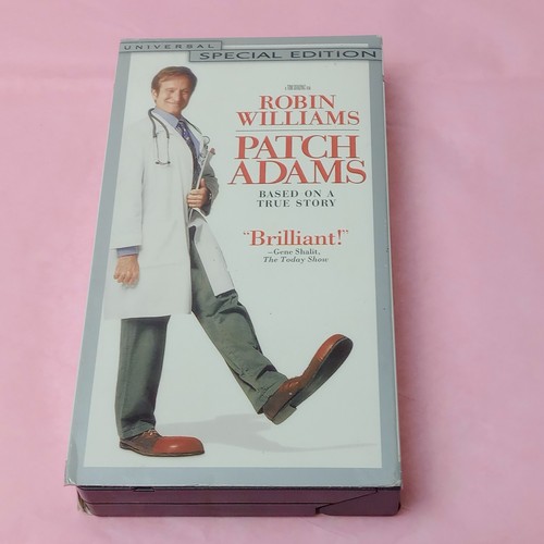 Patch Adams VHS Tape Bonus Footage Special Edition Robin Williams Comedy - Picture 1 of 4