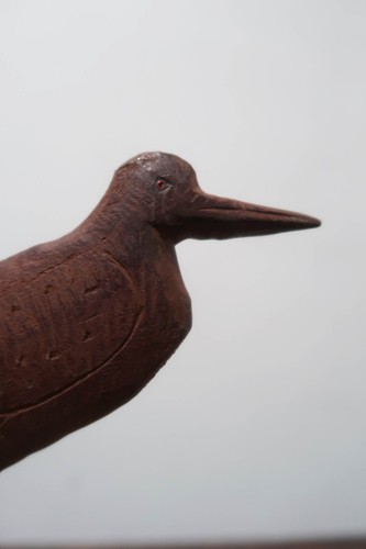 Double bird figure - Indonesian tribal art Borneo 1980's 15 x 21cm - Picture 4 of 4