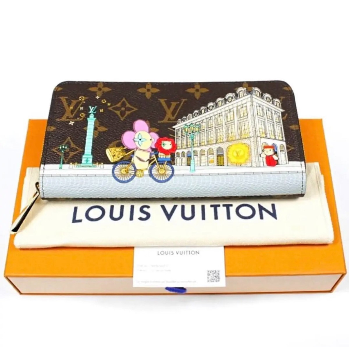 Wallet Louis Vuitton Zippy Limited Edition New Box Receipt