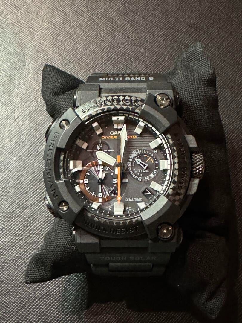 CASIO G-SHOCK GWF-A1000XC-1AJF Black FROGMAN Bluetooth Men's Watch