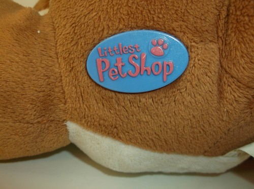 Littlest Pet Shop Plush Dog Boxer Puppy Brown Large Stuffed Animal 17" - Picture 3 of 6