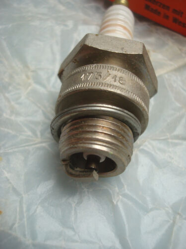 1x BERU Zündkerze 175/18 M18 0,5mm Oldtimer Motoräder DKW Hercules NSU Zündapp - Picture 3 of 5