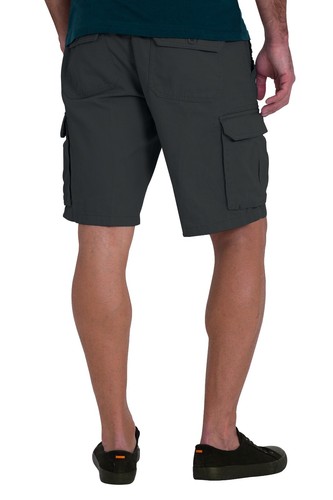 Mens Cargo Shorts Workwear Cotton Relaxed Fit Outdoor Shorts with Multi Pockets - Picture 46 of 77