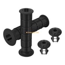 Handlebar Grips w/Grip Ends for Honda TRX250X 2009-24/Sportrax 250 TRX250EX 2008