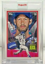 2021 Topps PROJECT 70 card #63 1981 Clayton Kershaw by Ben Baller - SP /4259