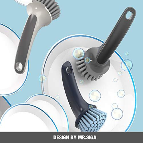Pot And Pan Cleaning Brush Dish Brush For Kitchen Pack Of 2 - Picture 3 of 9