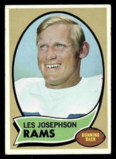 1970 Topps Les Josephson #253 - Los Angeles Rams