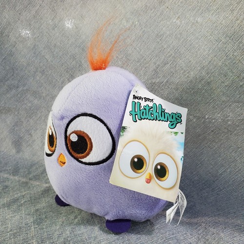 Angry Birds Purple Hatchlings Bird 6" Peluche Juguete de Peluche Videojuego Etiqueta Rovio - Imagen 2 de 11