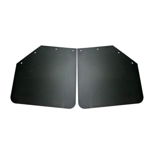 Universal Angled Semi-Truck Mud Flap HD Polymer 24x24 Splash Guard-image
