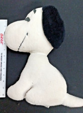 VTG PLUSH SNOOPY TOY PEANUTS GANG DETERMINNED PRODUCTIONS 13" c.1970